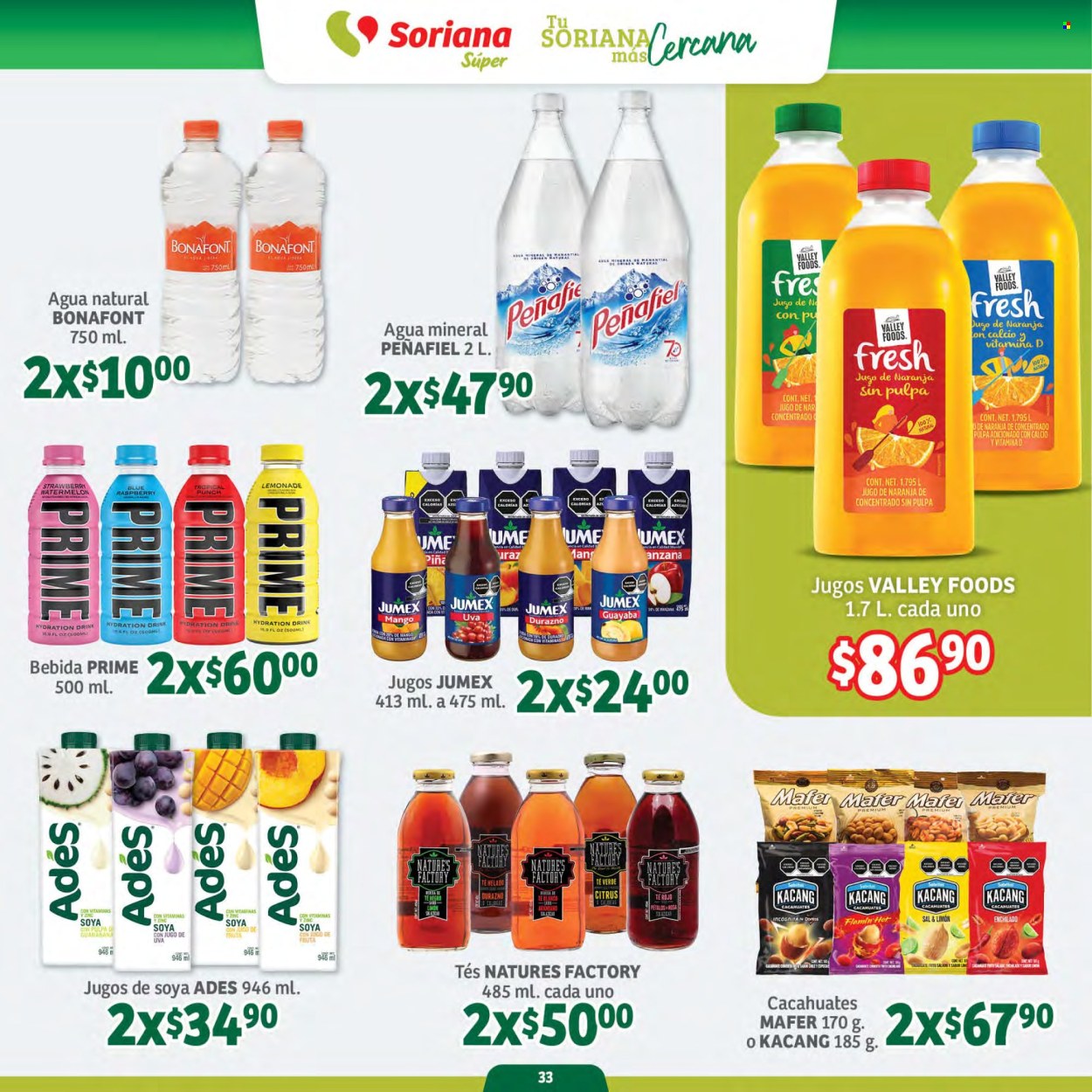 Catálogo Soriana Súper - 26.9.2024 - 9.10.2024. Página 33