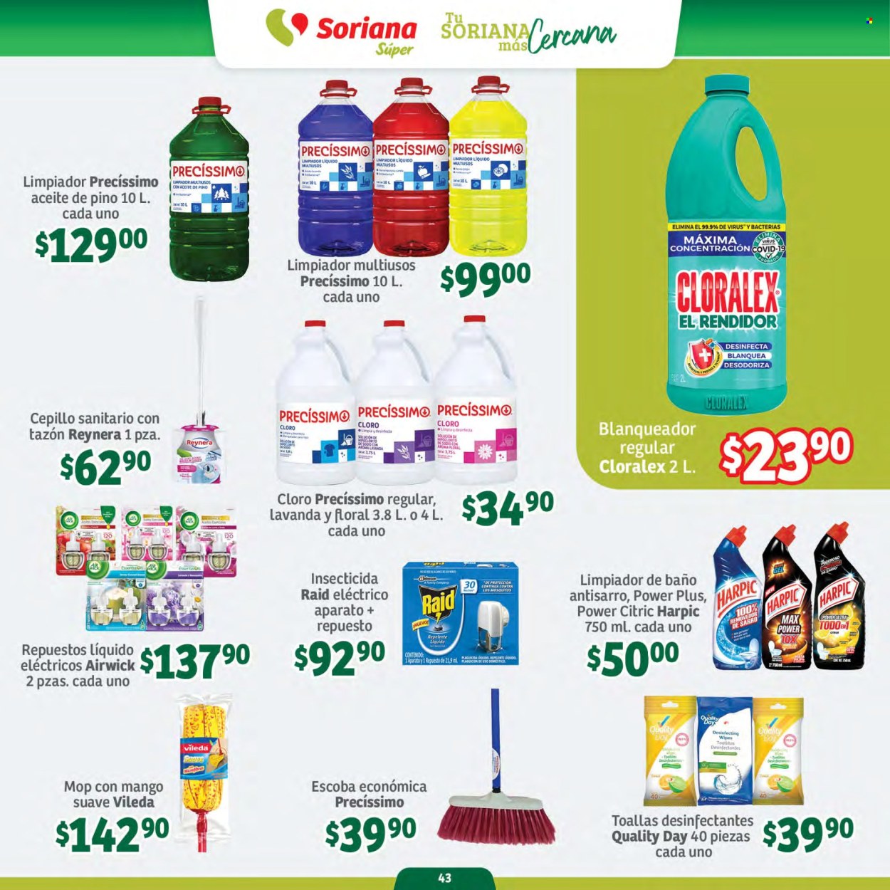 Catálogo Soriana Súper - 26.9.2024 - 9.10.2024. Página 43