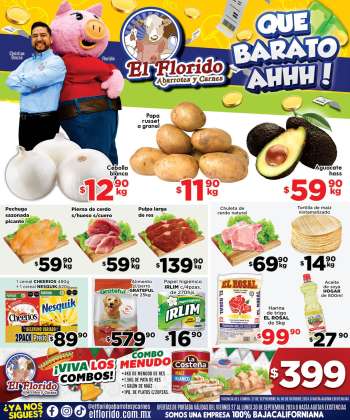 Folleto actual El Florido - 27.9.2024 - 3.10.2024.