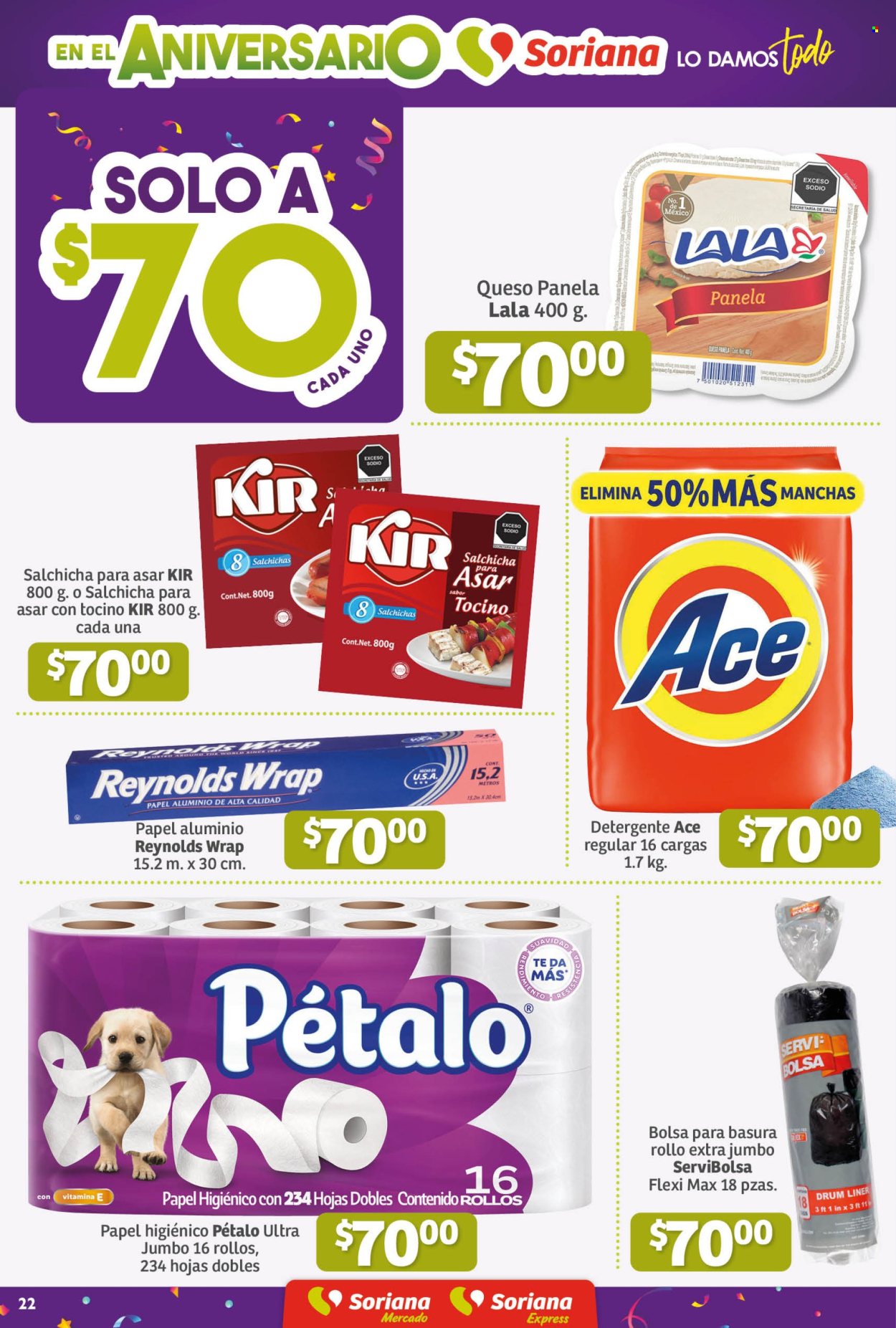Catálogo Soriana - 26.9.2024 - 9.10.2024. Página 22