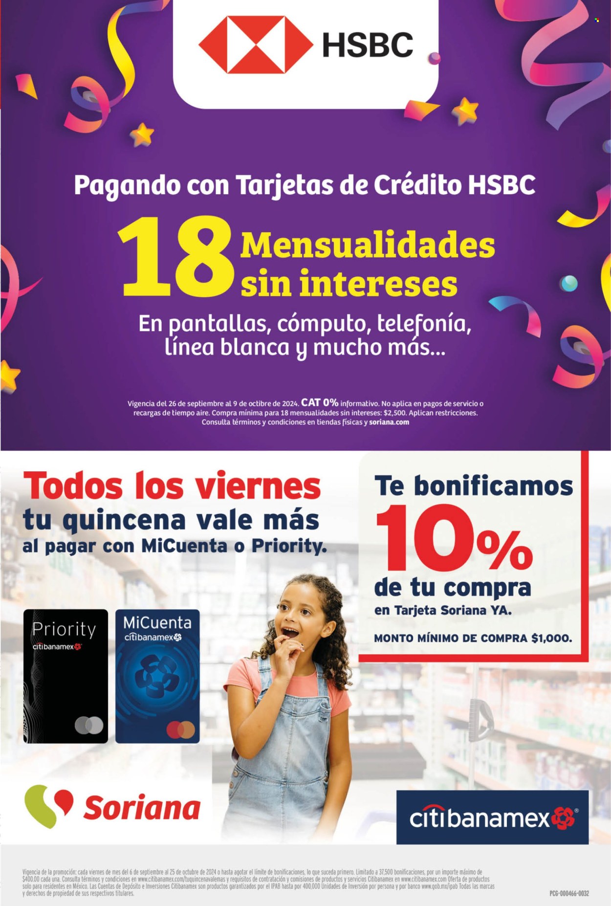 Catálogo Soriana - 26.9.2024 - 9.10.2024. Página 36