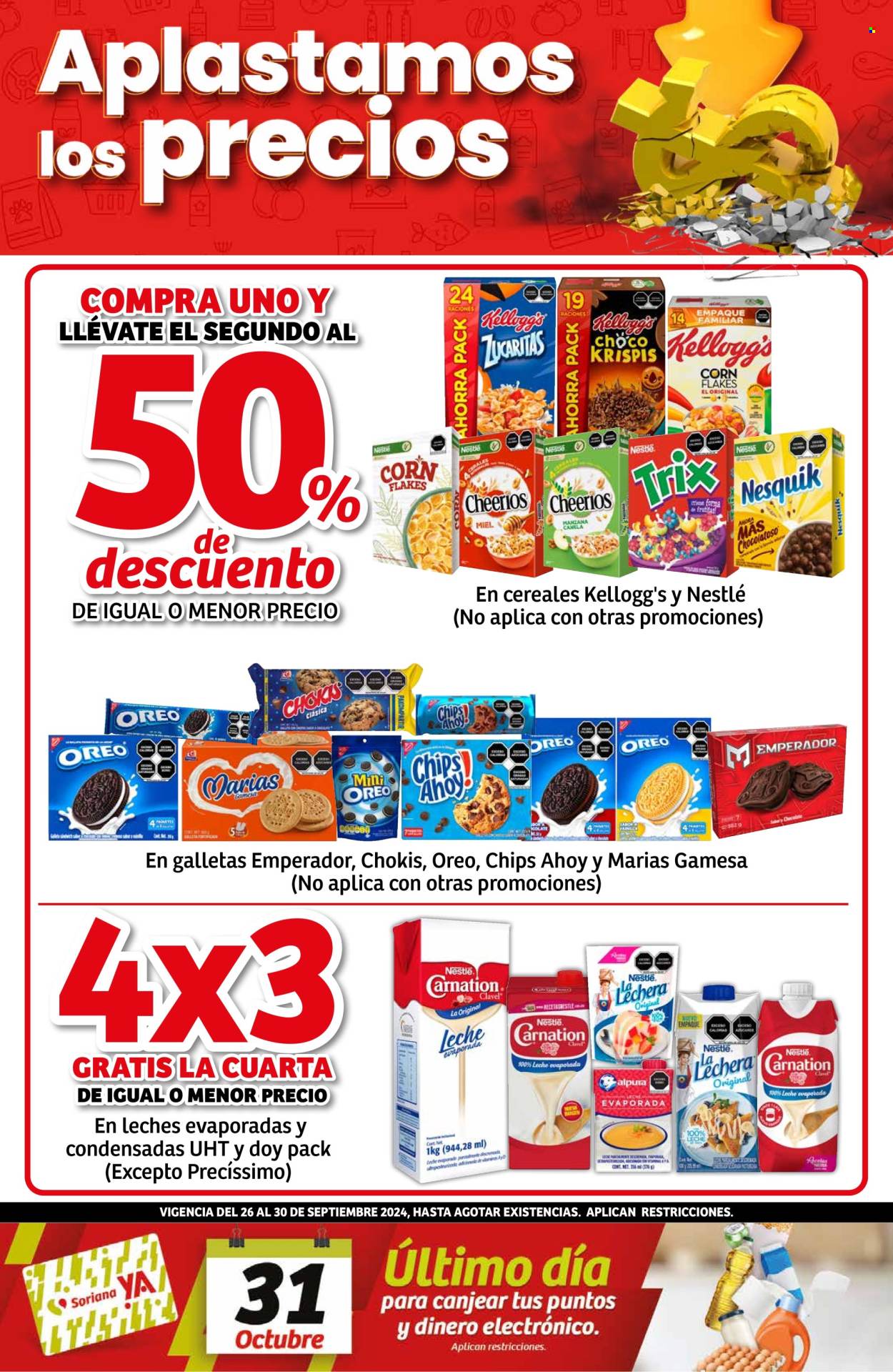 Catálogo Soriana - 26.9.2024 - 30.9.2024. Página 1