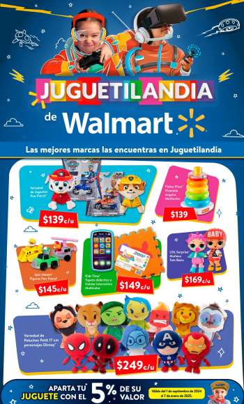 Folleto actual Walmart - 28.9.2024 - 31.10.2024.
