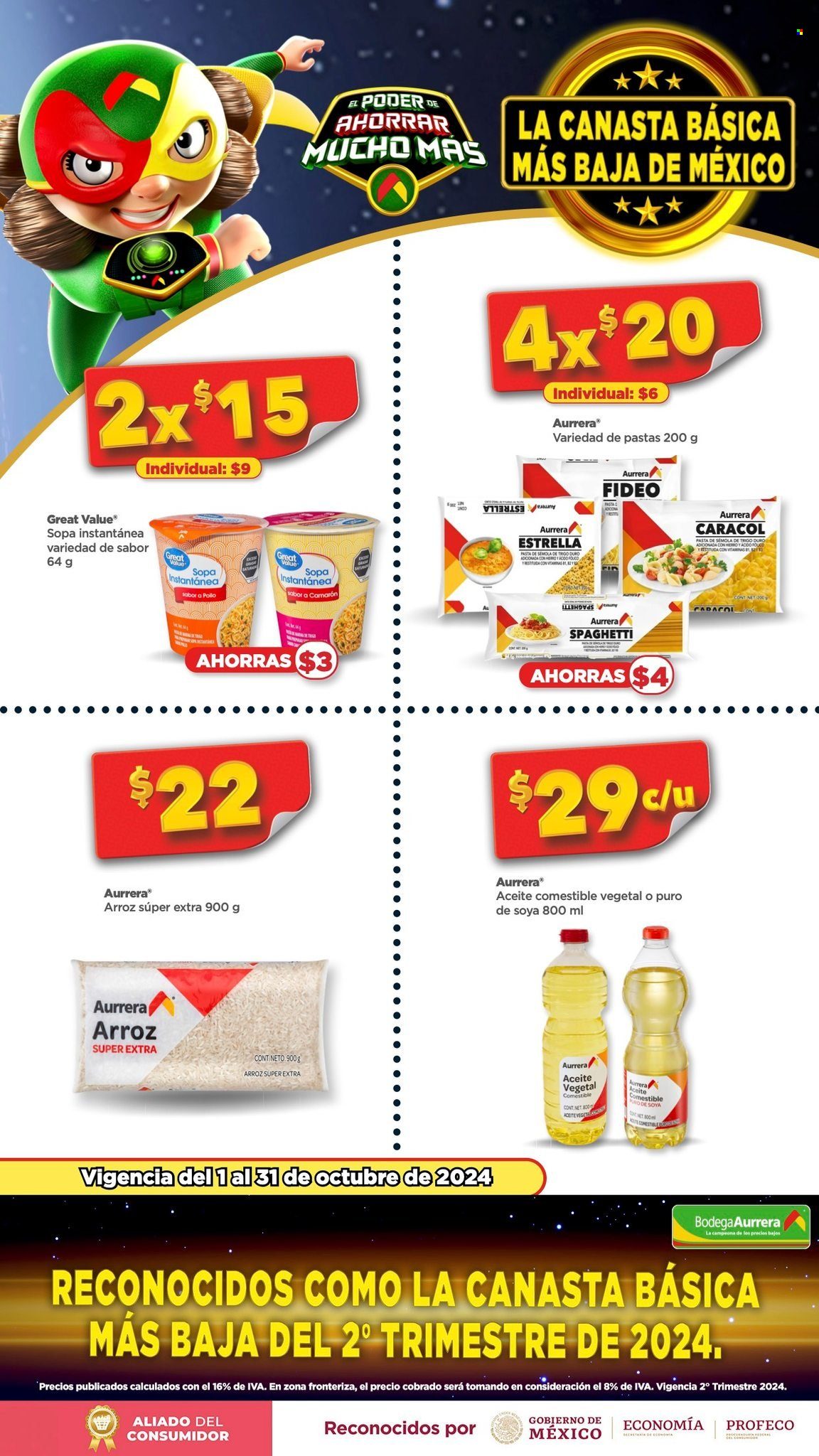 Catálogo Bodega Aurrerá - 1.10.2024 - 31.10.2024. Página 1