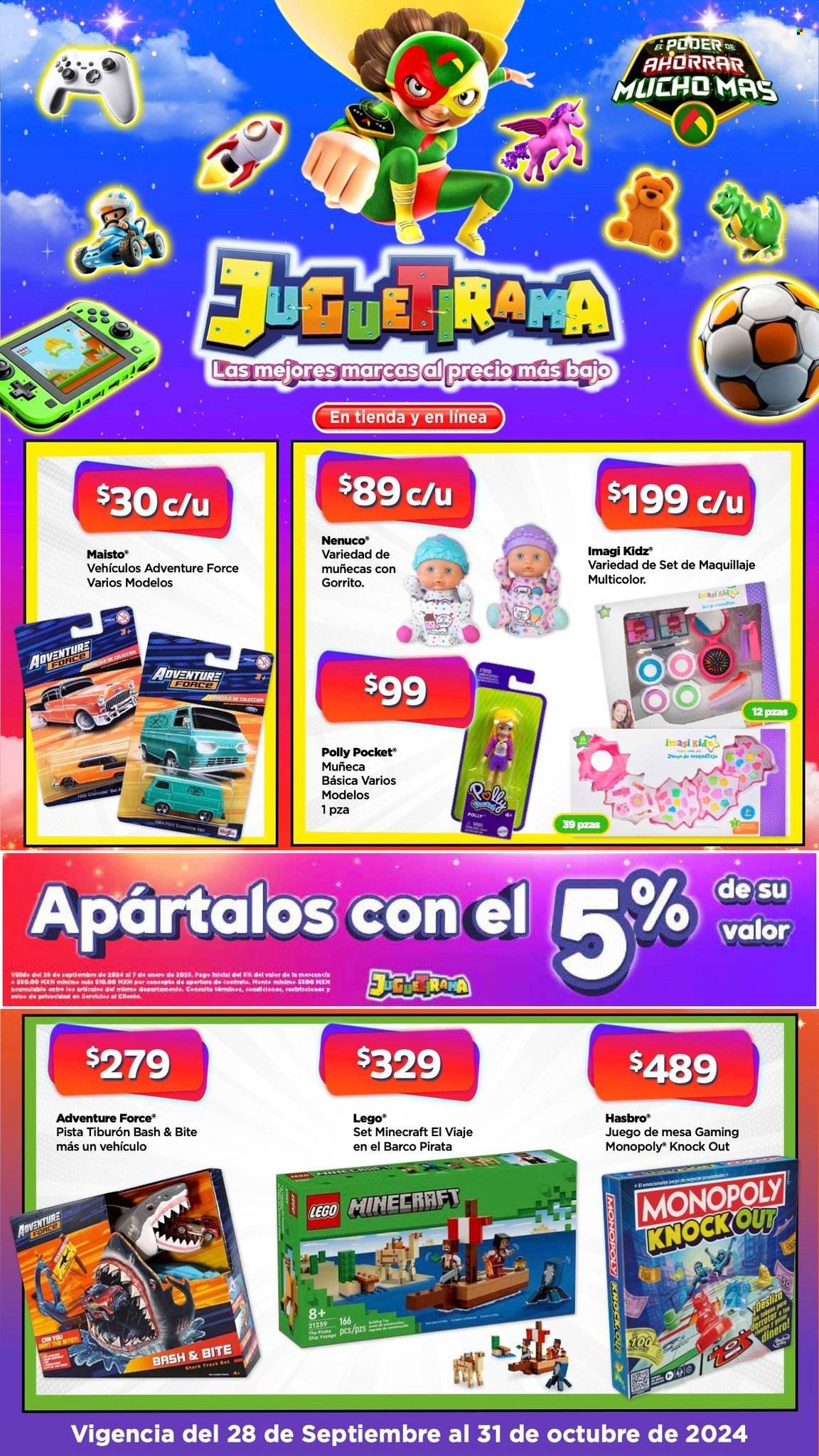 Catálogo Bodega Aurrerá - 28.9.2024 - 31.10.2024. Página 1