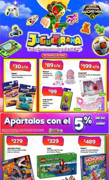 Folleto actual Bodega Aurrerá - 28.9.2024 - 31.10.2024.