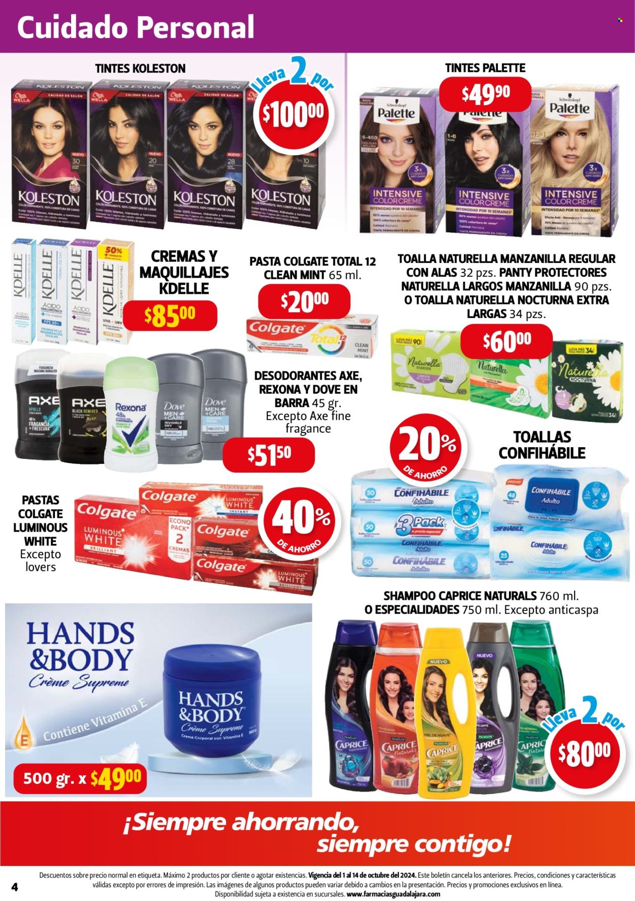Catálogo Farmacias Guadalajara - 1.10.2024 - 14.10.2024. Página 4
