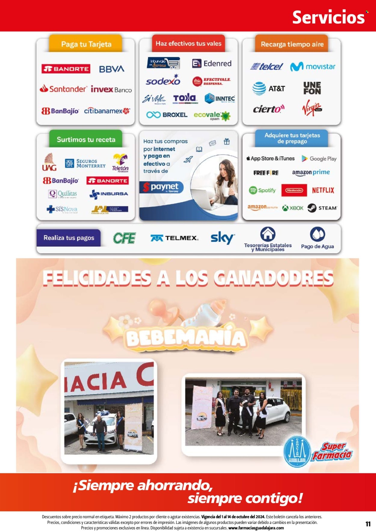Catálogo Farmacias Guadalajara - 1.10.2024 - 14.10.2024. Página 11