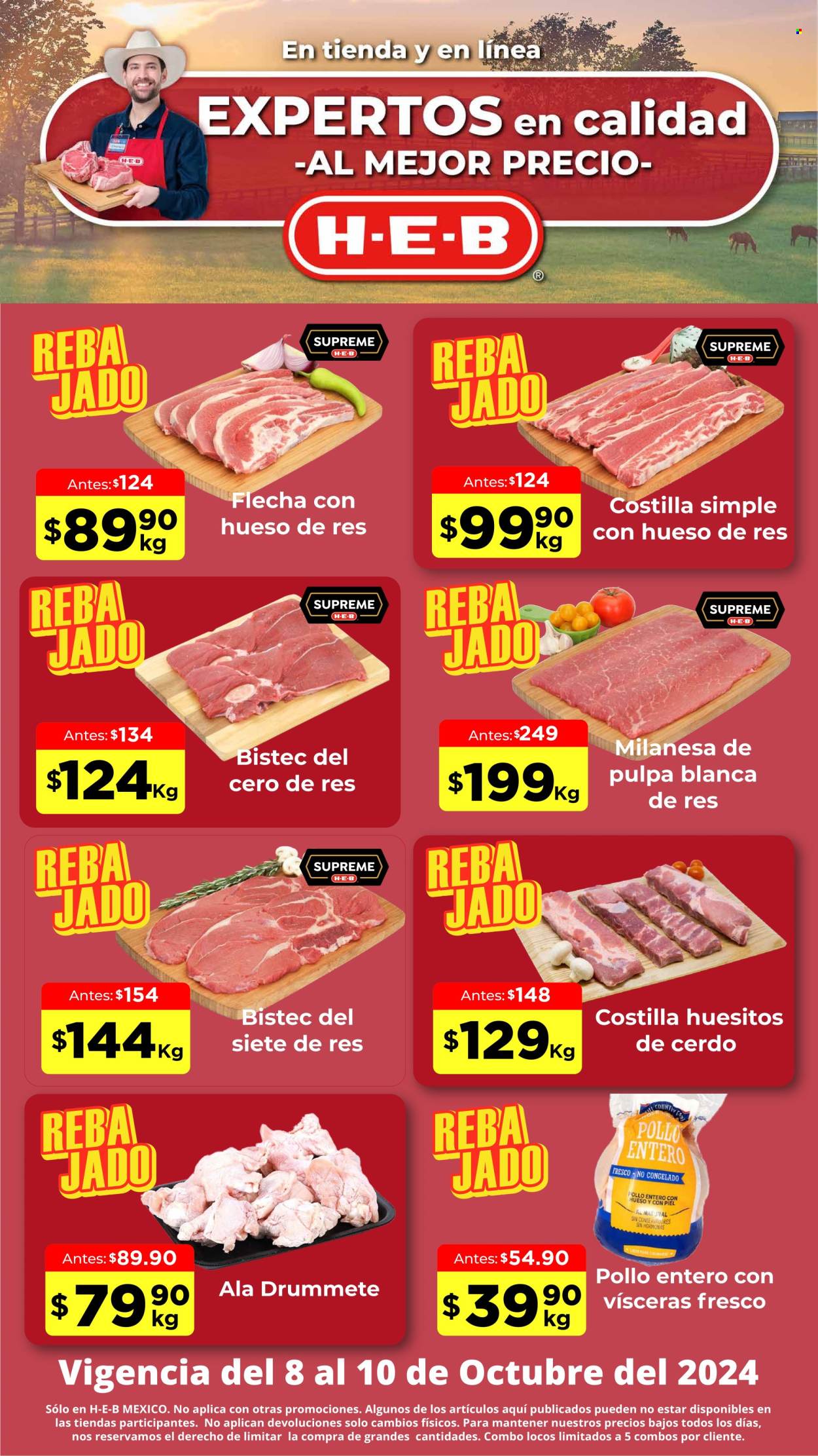 Catálogo H-E-B - 8.10.2024 - 10.10.2024. Página 1