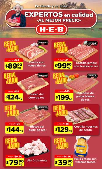 Folleto actual H-E-B - 8.10.2024 - 10.10.2024.