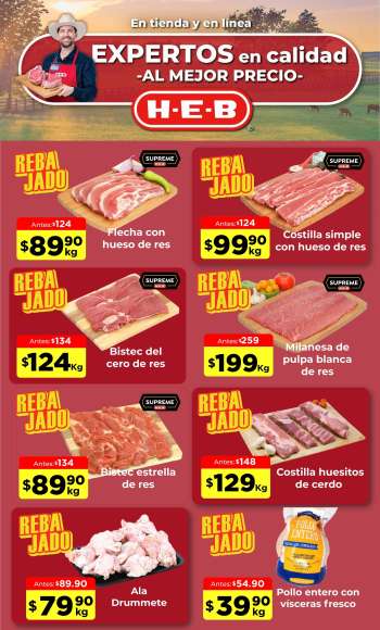 Folleto actual H-E-B - 15.10.2024 - 17.10.2024.