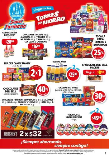 Folleto actual Farmacias Guadalajara - 15.10.2024 - 31.10.2024.