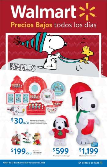 Folleto actual Walmart - 17.10.2024 - 6.11.2024.