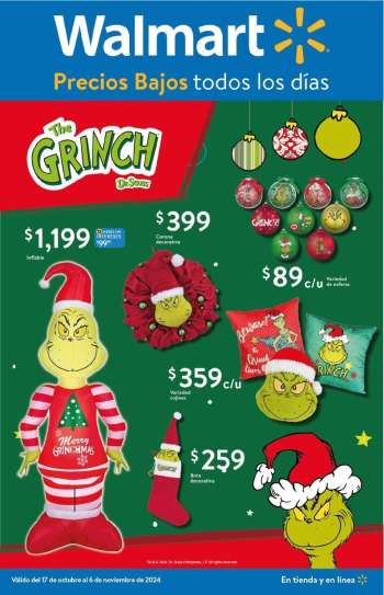 Folleto actual Walmart - 17.10.2024 - 6.11.2024.