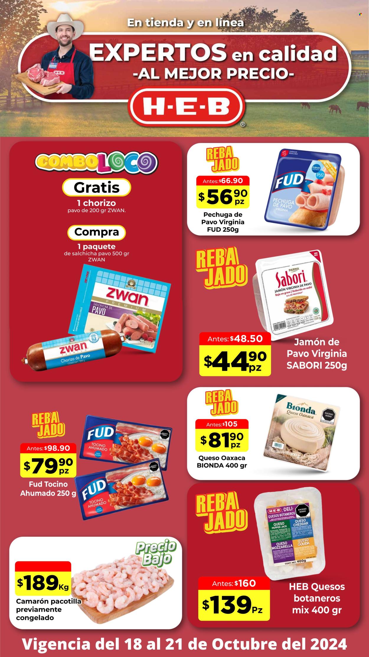 Catálogo H-E-B - 18.10.2024 - 21.10.2024. Página 2