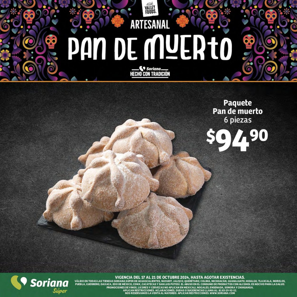 Catálogo Soriana Súper - 17.10.2024 - 21.10.2024. Página 6