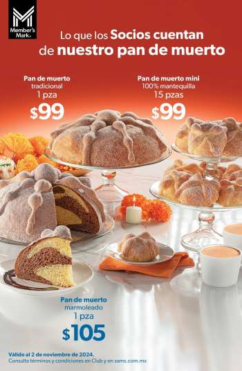 Folleto actual Sam's Club - 20.10.2024 - 2.11.2024.