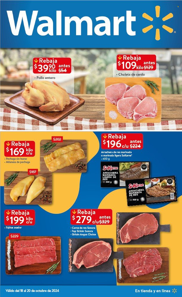 Catálogo Walmart - 18.10.2024 - 20.10.2024. Página 1
