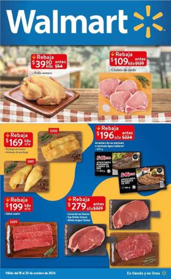 Folleto actual Walmart - 18.10.2024 - 20.10.2024.