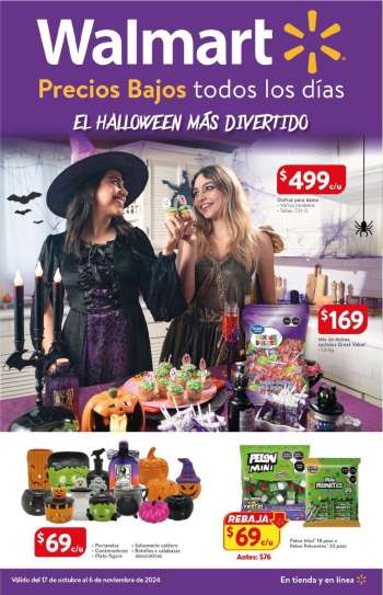 Folleto actual Walmart - 17.10.2024 - 6.11.2024.