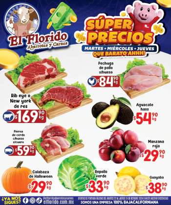 Folleto actual El Florido - 22.10.2024 - 24.10.2024.