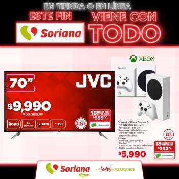 Folleto actual Soriana Híper - 25.10.2024 - 29.10.2024.