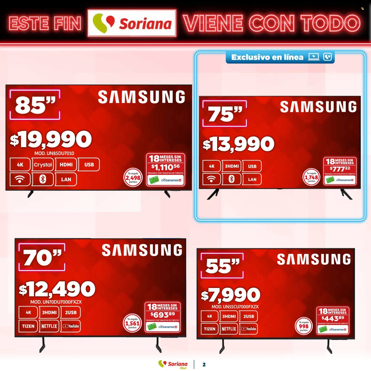 Catálogo Soriana Híper - 25.10.2024 - 29.10.2024. Página 2