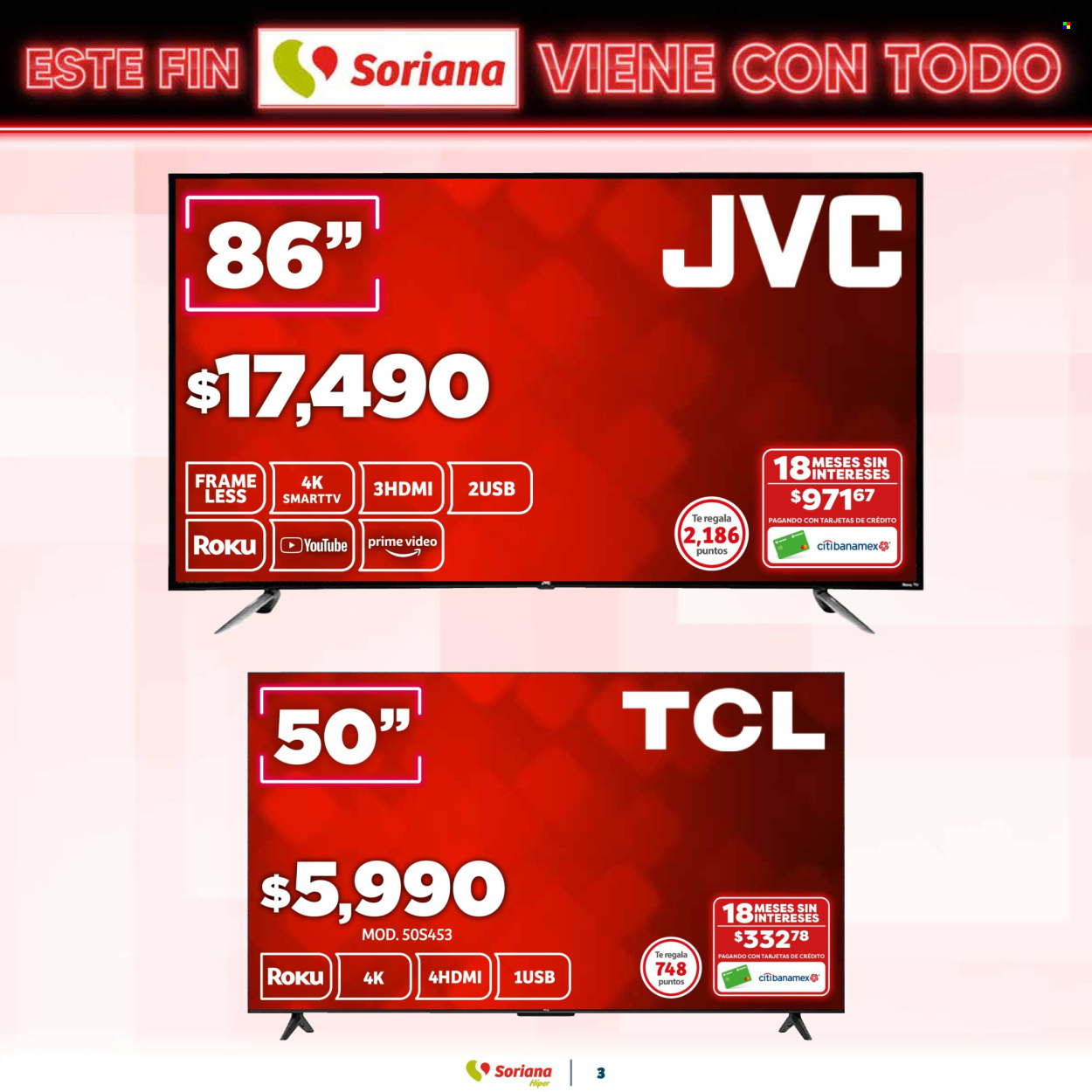 Catálogo Soriana Híper - 25.10.2024 - 29.10.2024. Página 3