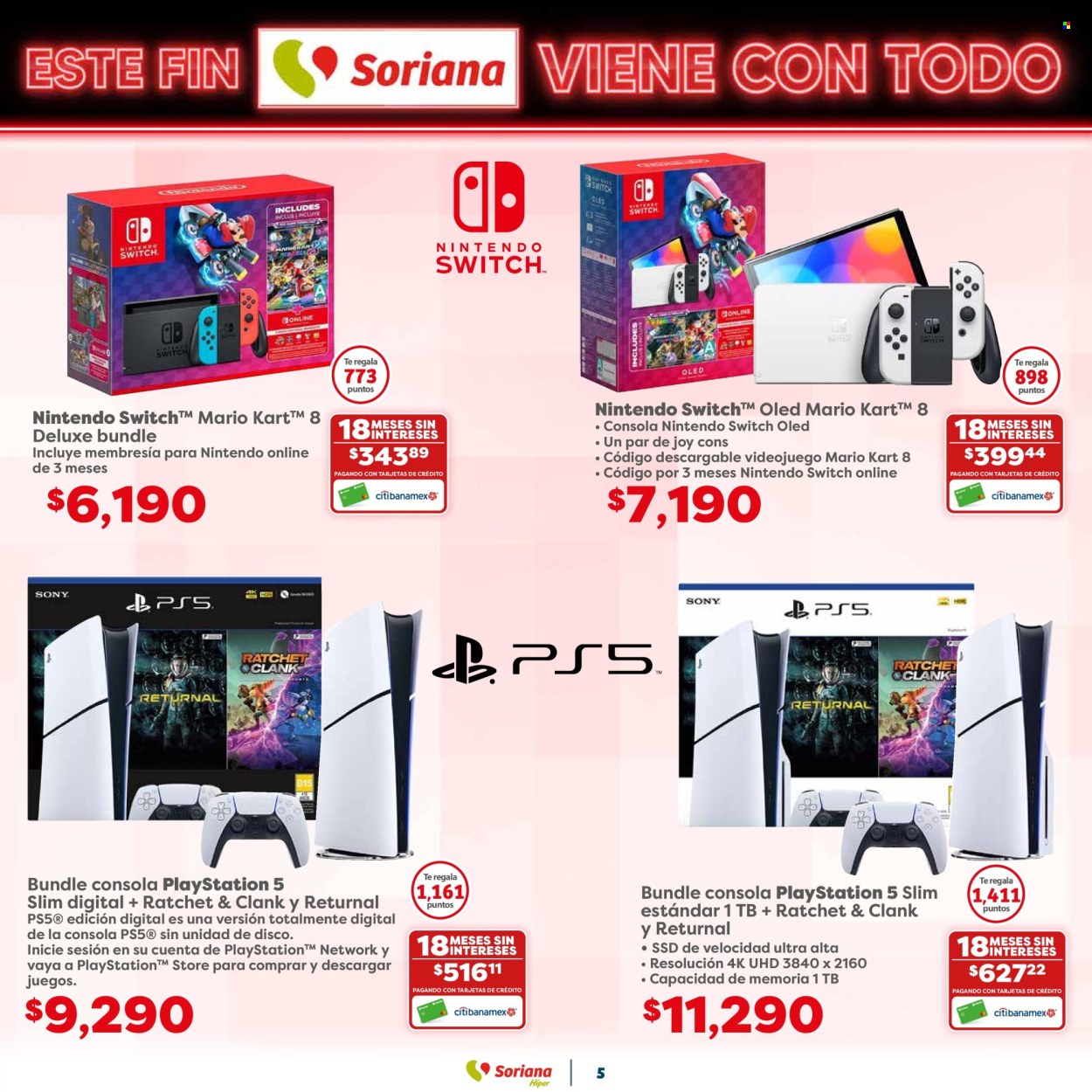 Catálogo Soriana Híper - 25.10.2024 - 29.10.2024. Página 5