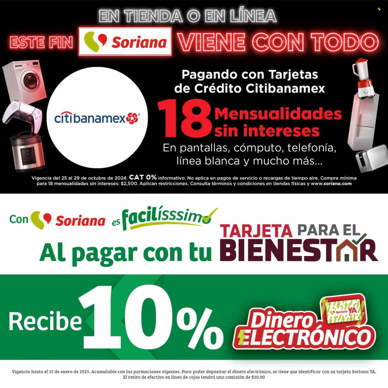 Catálogo Soriana Híper - 25.10.2024 - 29.10.2024. Página 6
