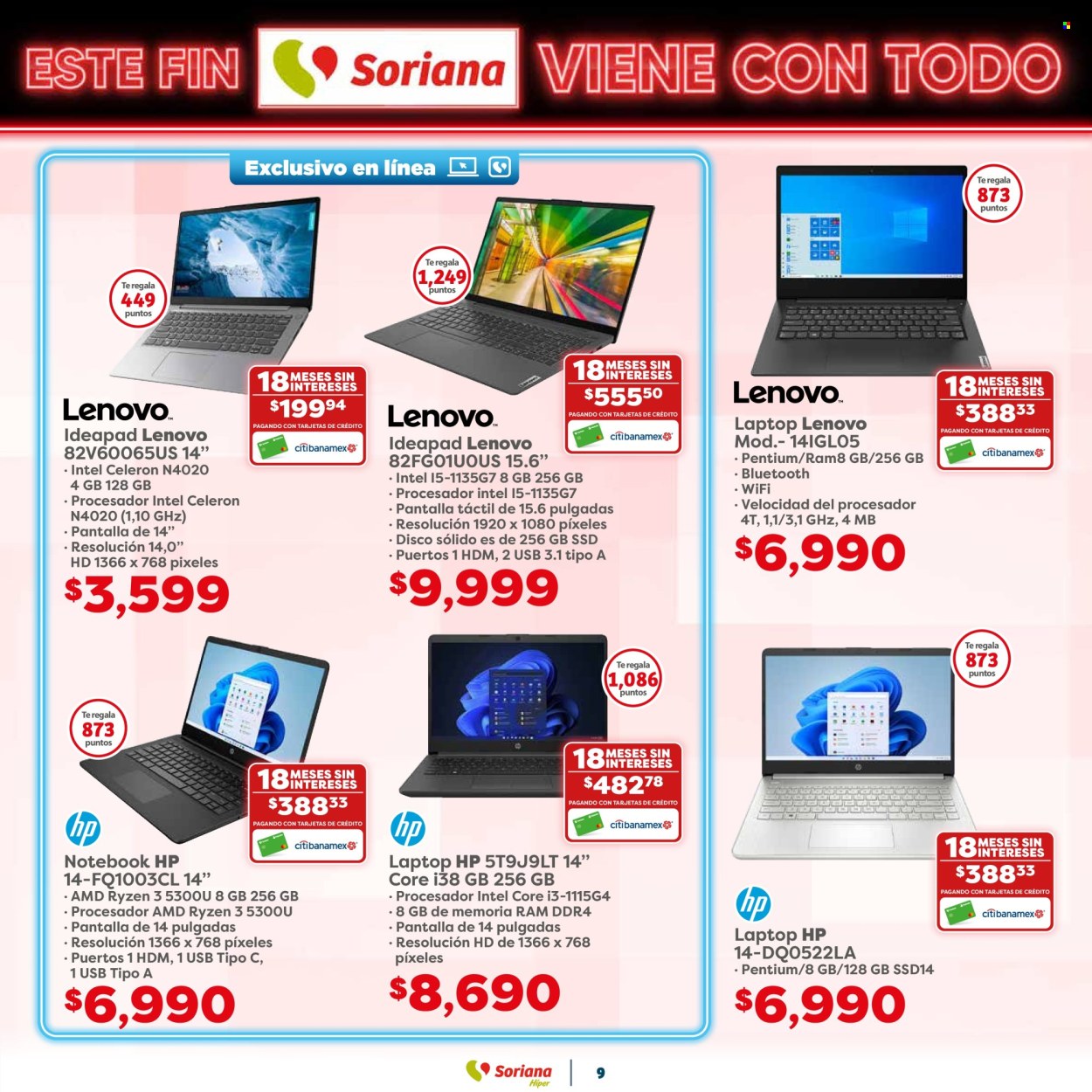 Catálogo Soriana Híper - 25.10.2024 - 29.10.2024. Página 9