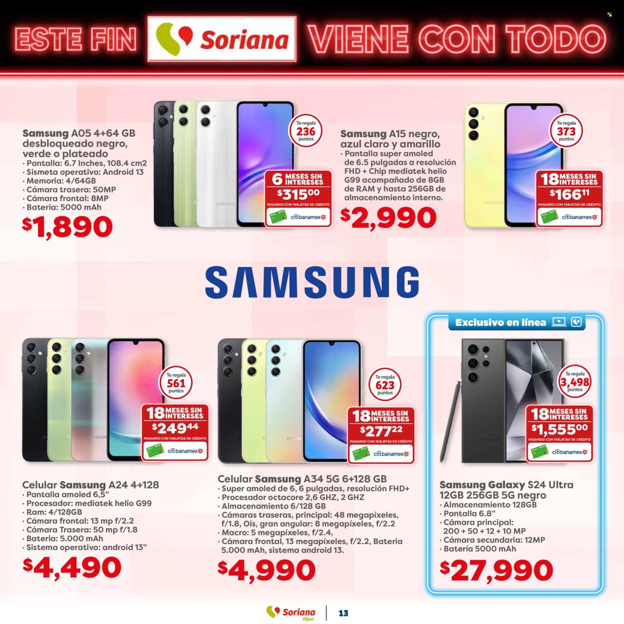 Catálogo Soriana Híper - 25.10.2024 - 29.10.2024. Página 13