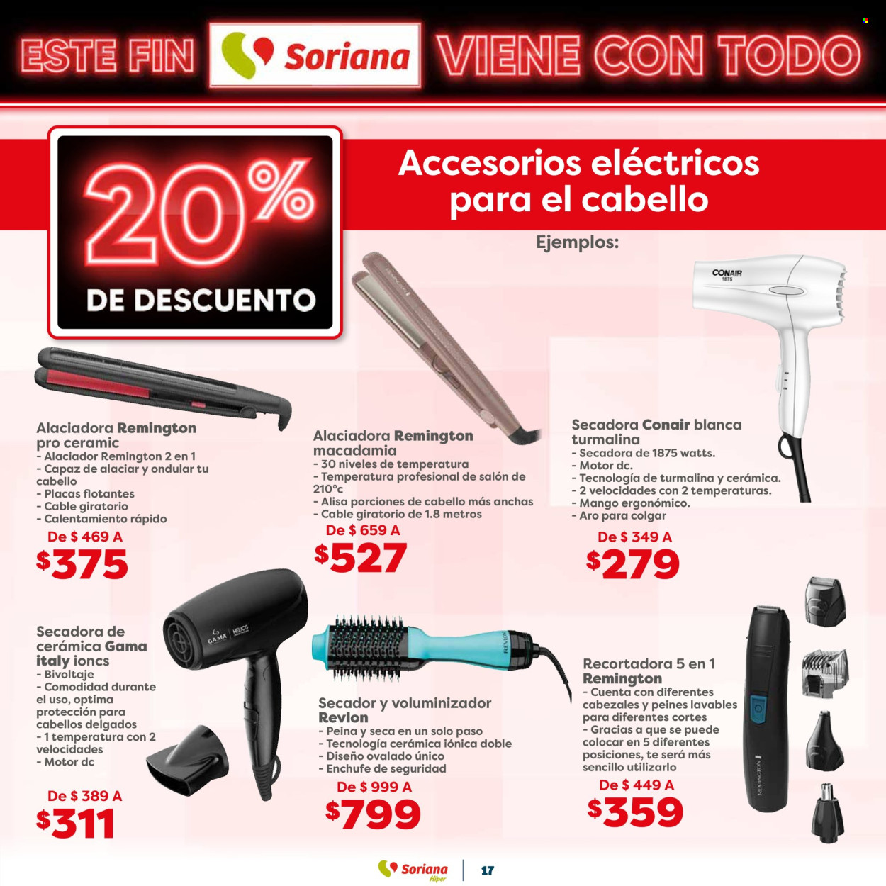 Catálogo Soriana Híper - 25.10.2024 - 29.10.2024. Página 17