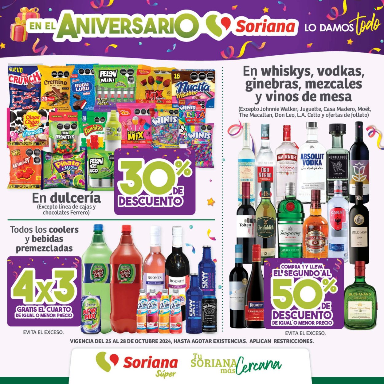 Catálogo Soriana Súper - 25.10.2024 - 28.10.2024. Página 1