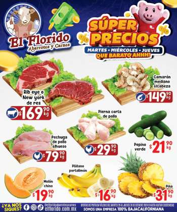 Folleto actual El Florido - 29.10.2024 - 31.10.2024.
