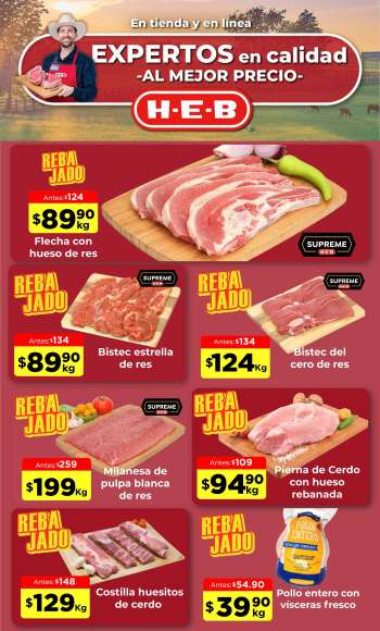 Folleto actual H-E-B - 29.10.2024 - 31.10.2024.