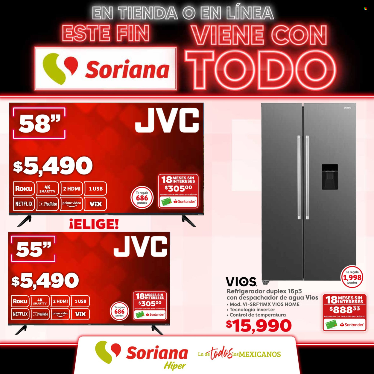 Catálogo Soriana Híper - 30.10.2024 - 5.11.2024. Página 1