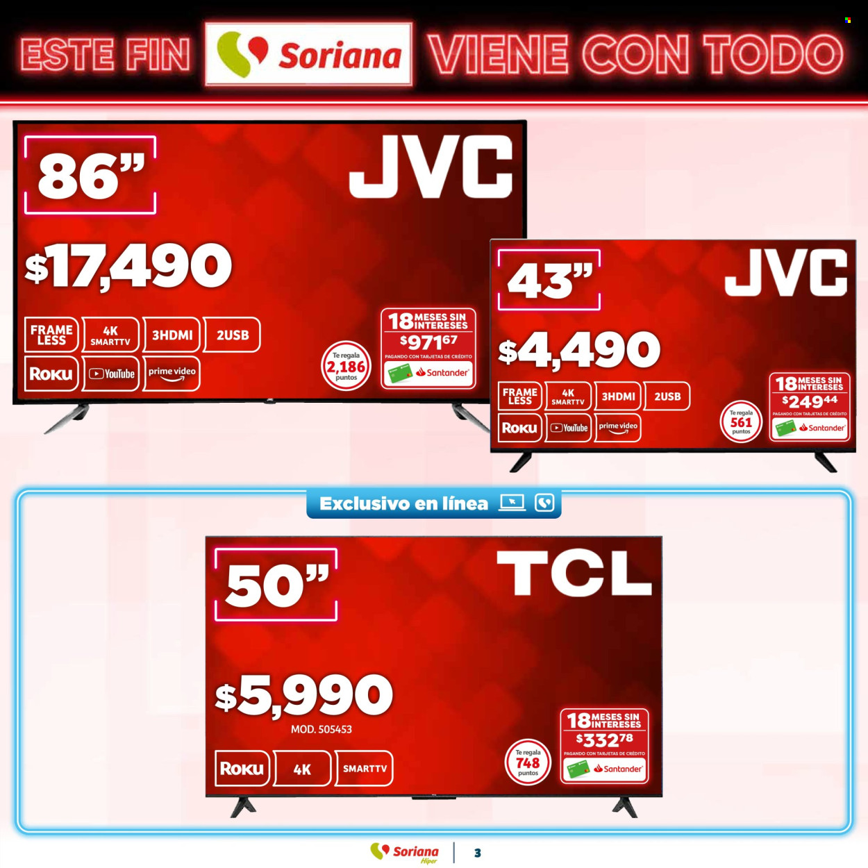 Catálogo Soriana Híper - 30.10.2024 - 5.11.2024. Página 3