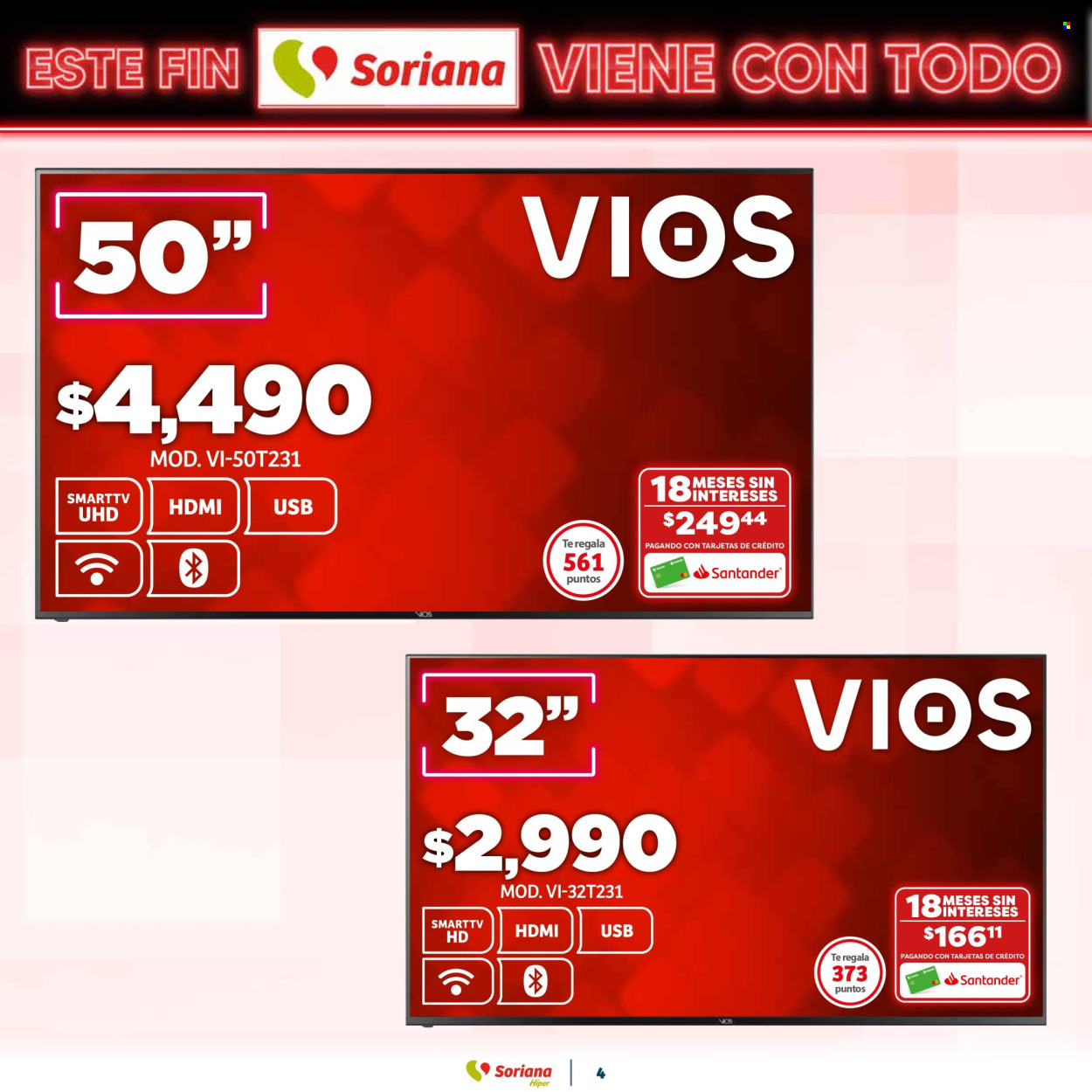 Catálogo Soriana Híper - 30.10.2024 - 5.11.2024. Página 4