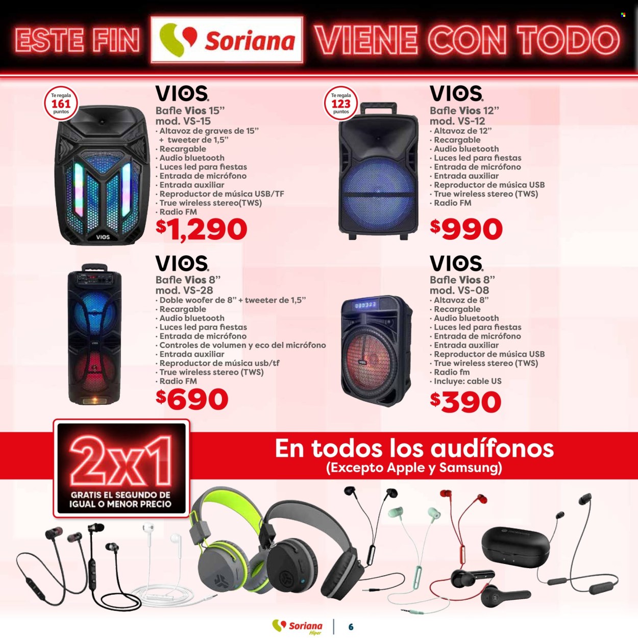 Catálogo Soriana Híper - 30.10.2024 - 5.11.2024. Página 6