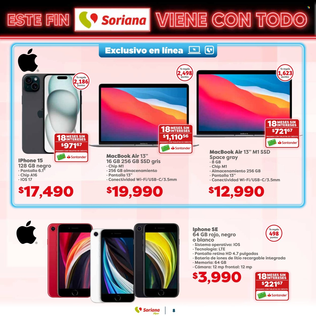 Catálogo Soriana Híper - 30.10.2024 - 5.11.2024. Página 8