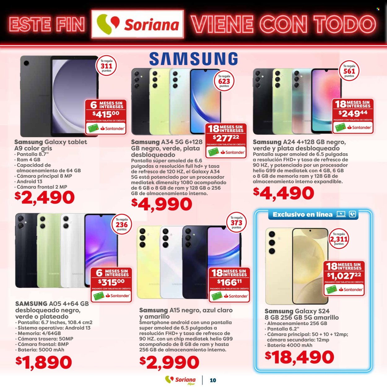 Catálogo Soriana Híper - 30.10.2024 - 5.11.2024. Página 10