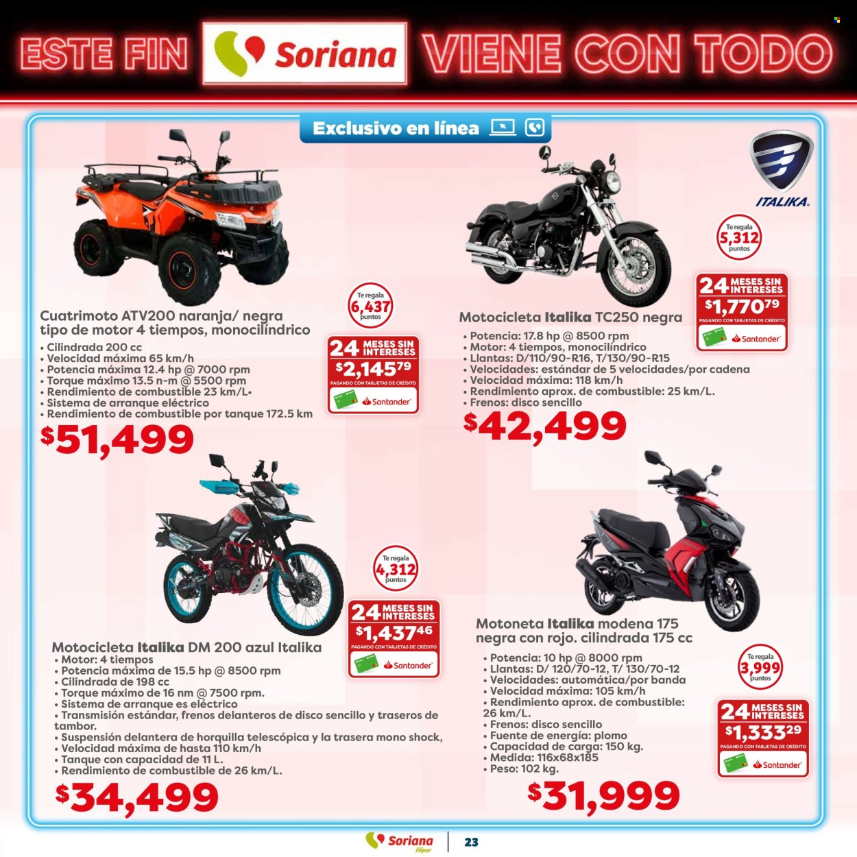 Catálogo Soriana Híper - 30.10.2024 - 5.11.2024. Página 23
