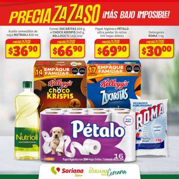 Folleto actual Soriana Súper - 30.10.2024 - 10.11.2024.
