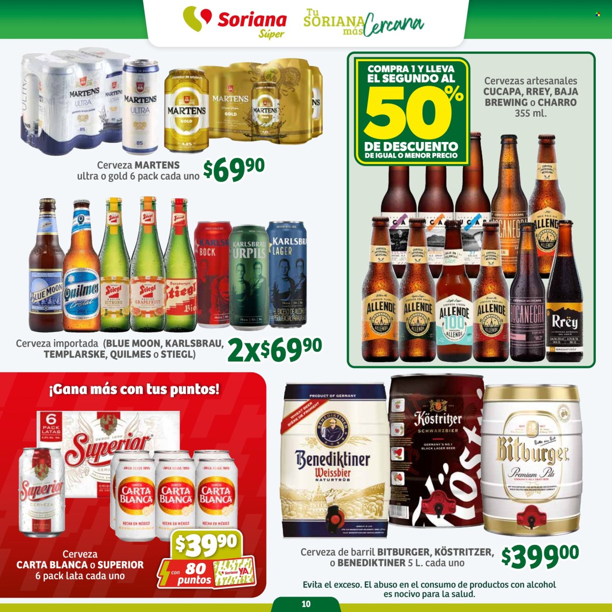 Catálogo Soriana Súper - 30.10.2024 - 10.11.2024. Página 10