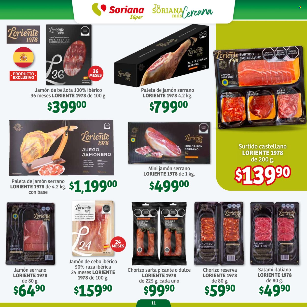 Catálogo Soriana Súper - 30.10.2024 - 10.11.2024. Página 11