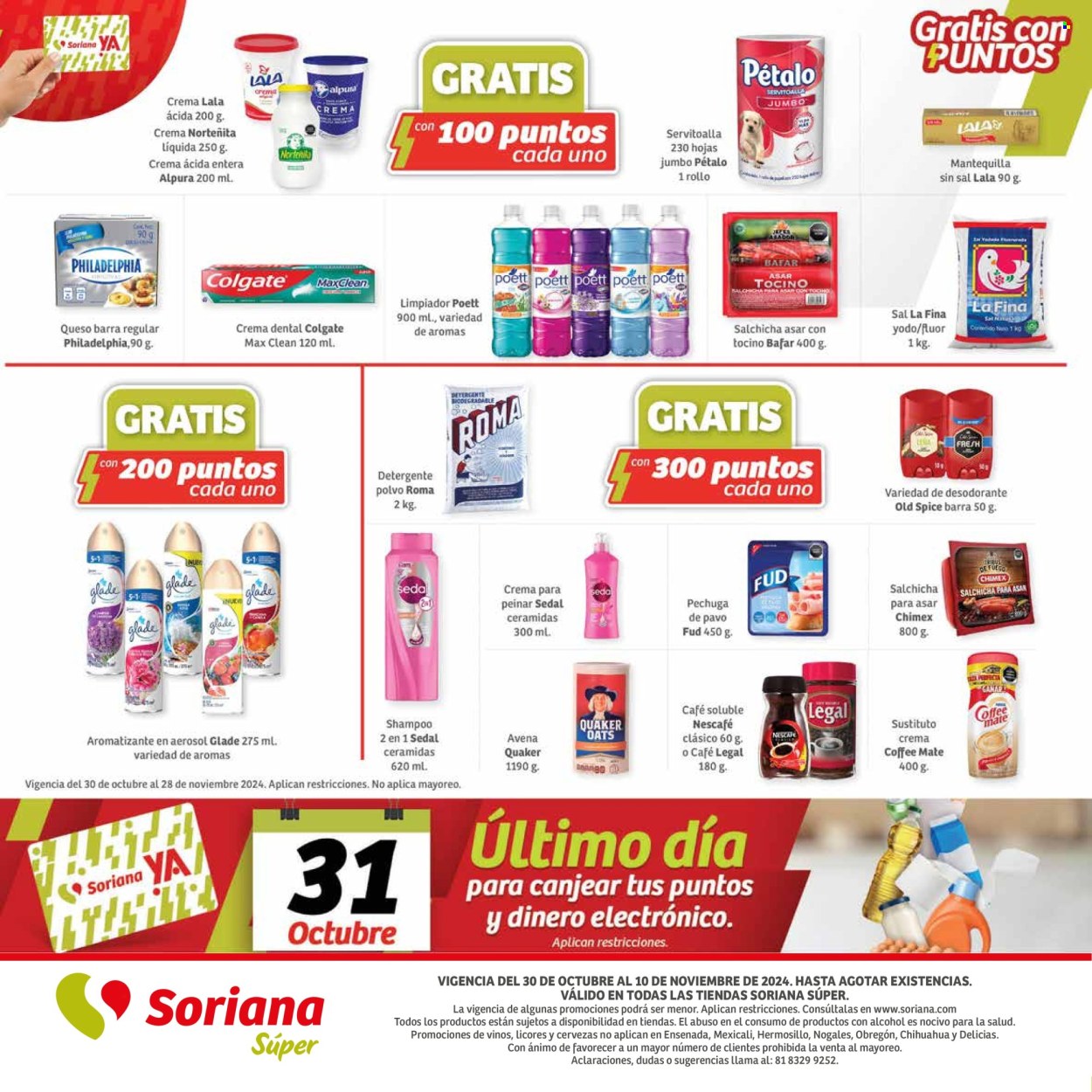 Catálogo Soriana Súper - 30.10.2024 - 10.11.2024. Página 40