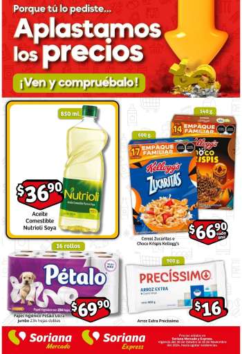 Folleto actual Soriana - 30.10.2024 - 10.11.2024.