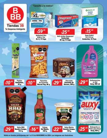Folleto actual Tiendas 3B - 1.11.2024 - 15.11.2024.