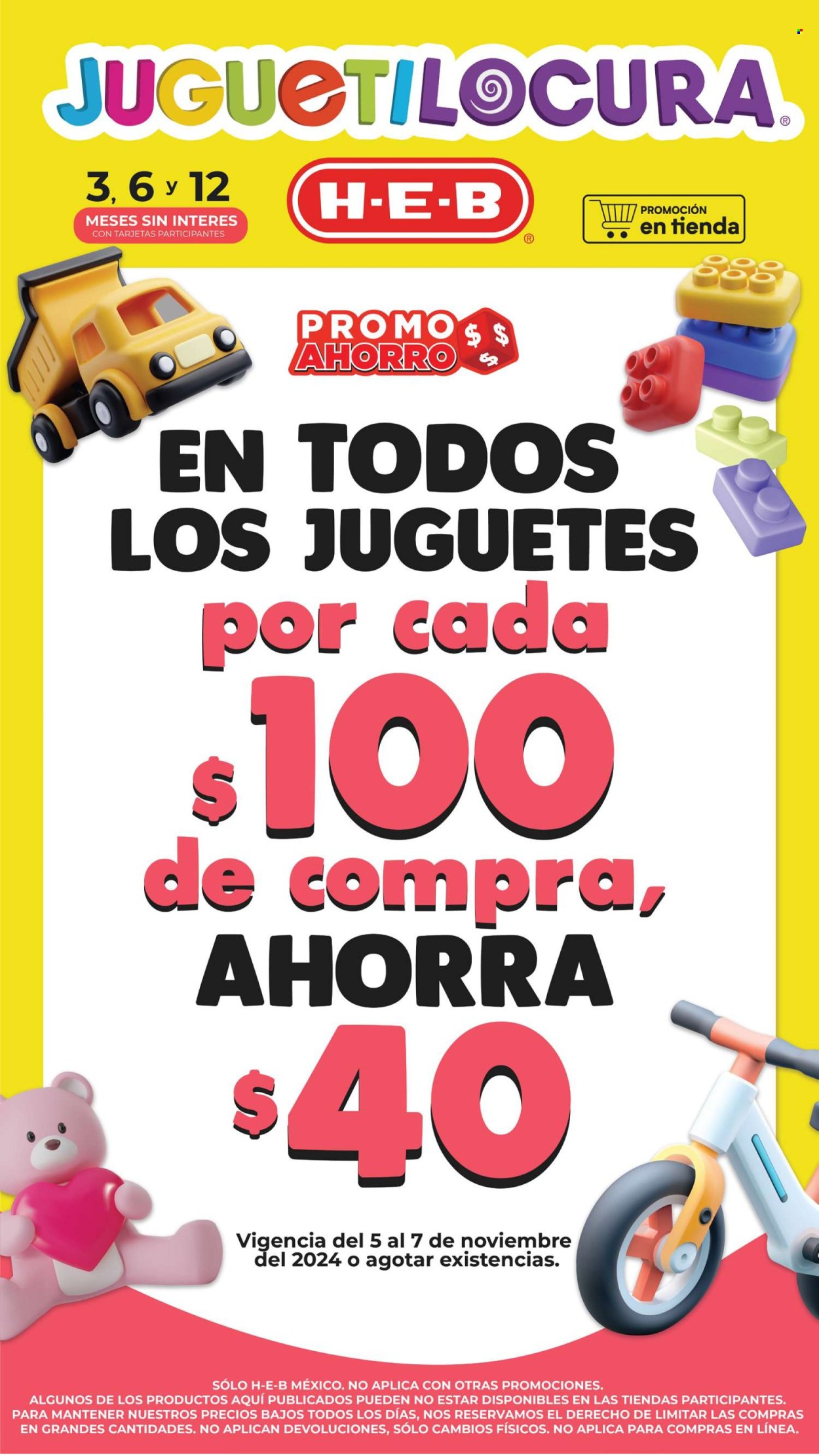 Catálogo H-E-B - 5.11.2024 - 7.11.2024. Página 1
